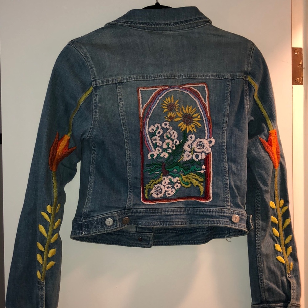 Anthropologie denim jacket